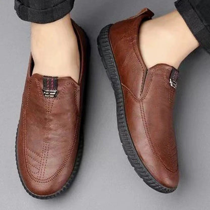 Lederschuhe Herren Business Schwarz Elegant