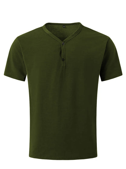 Damen T-Shirt Leicht Sportlich V-Ausschnitt