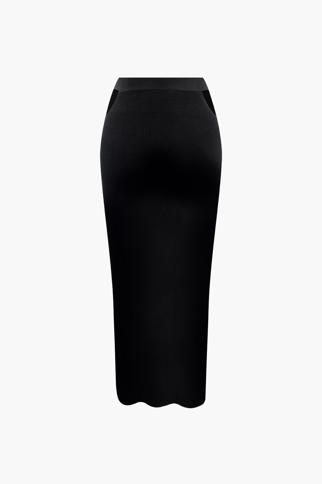 Elegantes Strick-Zweiteiler-Set Damen Gürtel
