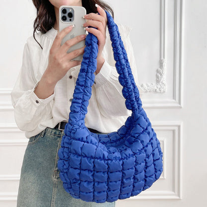 Frauen Schultertasche Plissiert Elegante Damenhandtasche