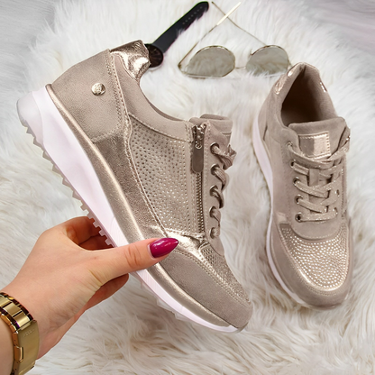 Sportschuhe Bequem Laufschuhe Schnellverschluss