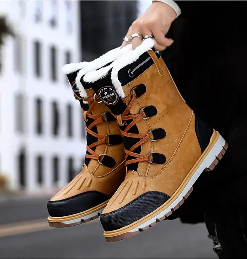Wasserdichte Herren Stiefel Isoliert Warm