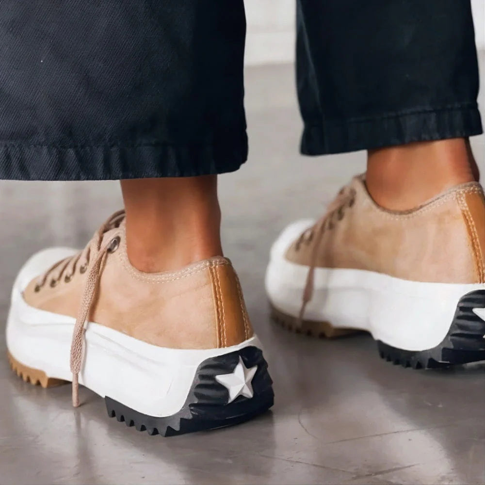 Damen Sneaker Orthopädisch Sommer Bequem