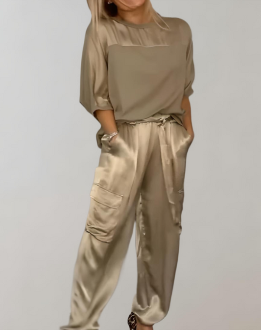 Elegante 2-Teilige Damenkleidung Dinah Modern - BerlinGlamour