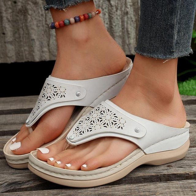 Damen Sandalen Ergonomisch Komfortabel Sommer - BerlinGlamour