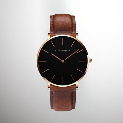 Herren Armbanduhr Elegantes Design Leder