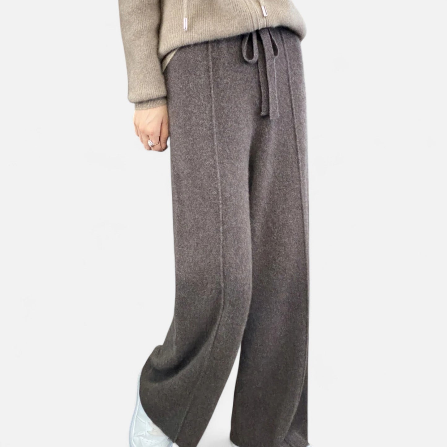Damen Loungehose Bequem Locker Geschnitten