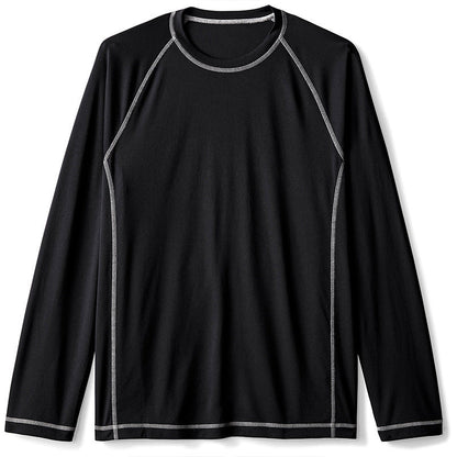 Herren Langarmshirt Atmungsaktiv Modern Schnitt
