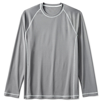 Herren Langarmshirt Atmungsaktiv Modern Schnitt
