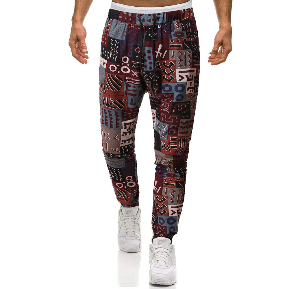 Herren Jogginghose Modern mit Coolen Mustern