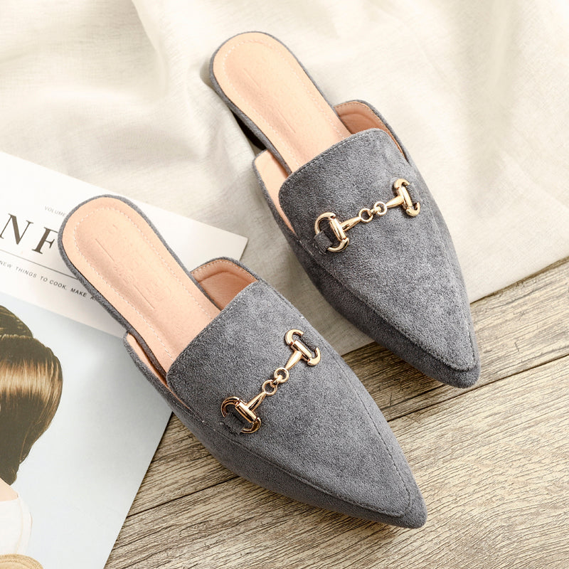 Damen Schuhe Slingpantoletten Elegant Berlin Stil