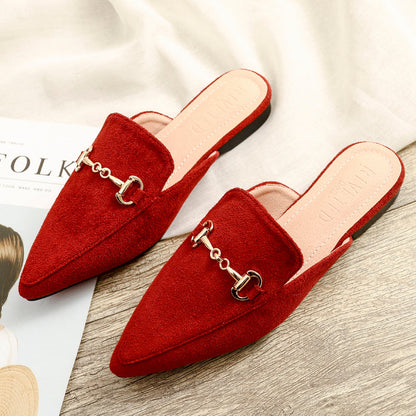 Damen Schuhe Slingpantoletten Elegant Berlin Stil