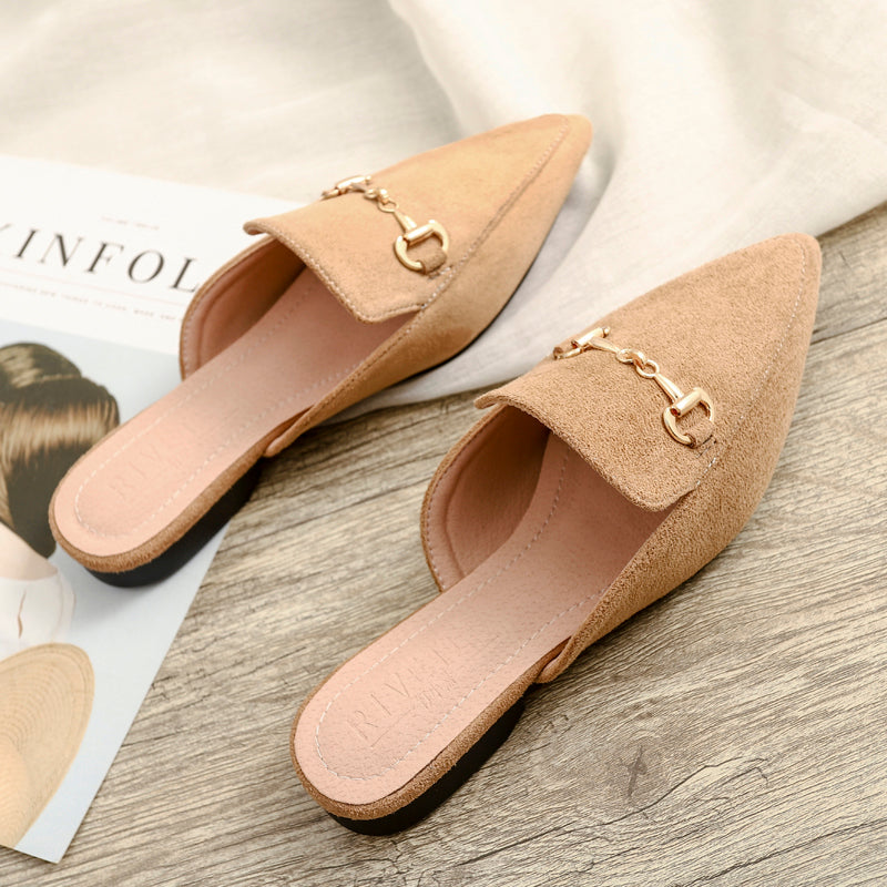 Damen Schuhe Slingpantoletten Elegant Berlin Stil