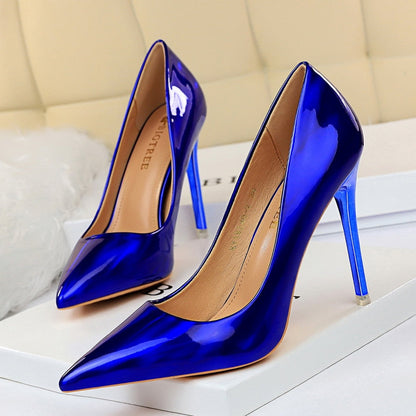 Stiletto Schuhe Damen Hochzeit Absatz Slim - BerlinGlamour