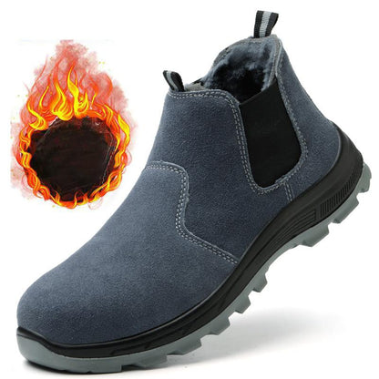 Chelsea Stiefel Warme Winterstiefel Sicherheitsschuhe Damen