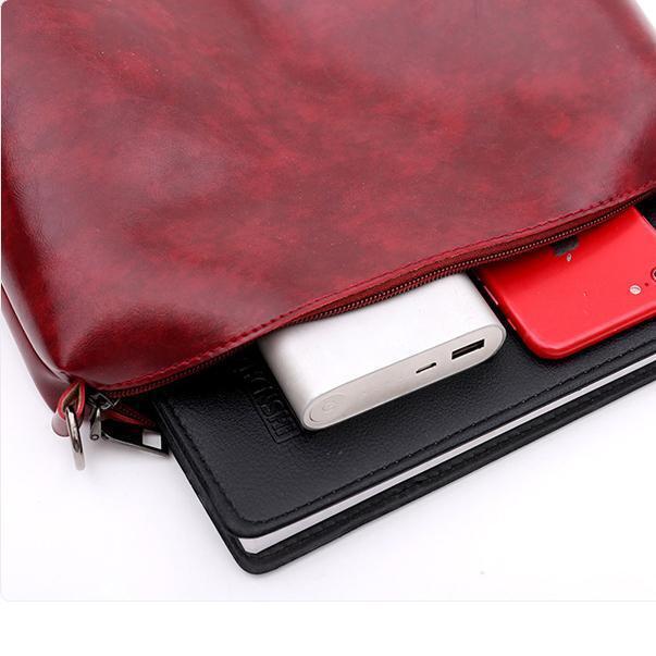 Damen Handtaschensatz 4-teilig mit Weinlese Muster