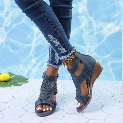 Orthopädische Sandalen Damen Komfortabel Modern