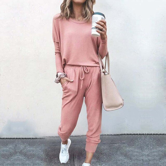 Damen Lounge Set Stilvoll Komfortabel - BerlinGlamour
