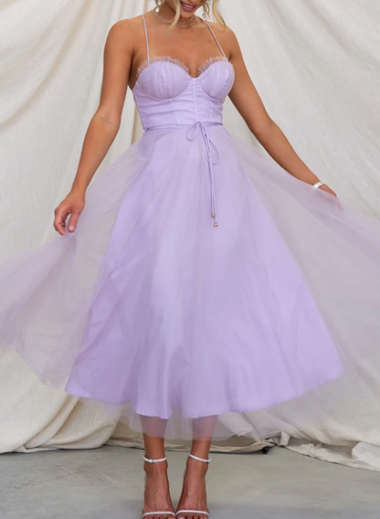 Sommerkleid Leicht Midikleid für Damen