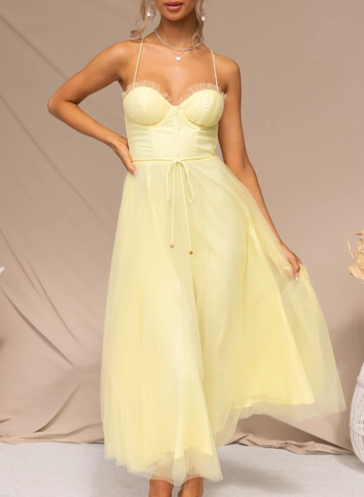 Sommerkleid Leicht Midikleid für Damen