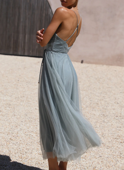 Sommerkleid Leicht Midikleid für Damen