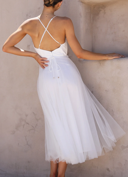 Sommerkleid Leicht Midikleid für Damen