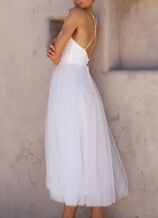 Sommerkleid Leicht Midikleid für Damen