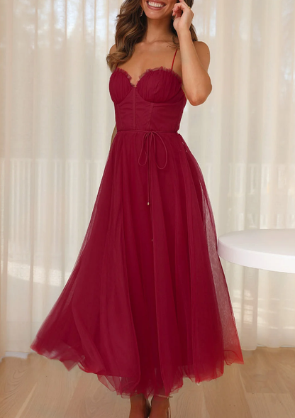 Sommerkleid Leicht Midikleid für Damen