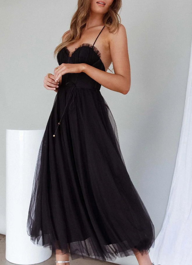 Sommerkleid Leicht Midikleid für Damen