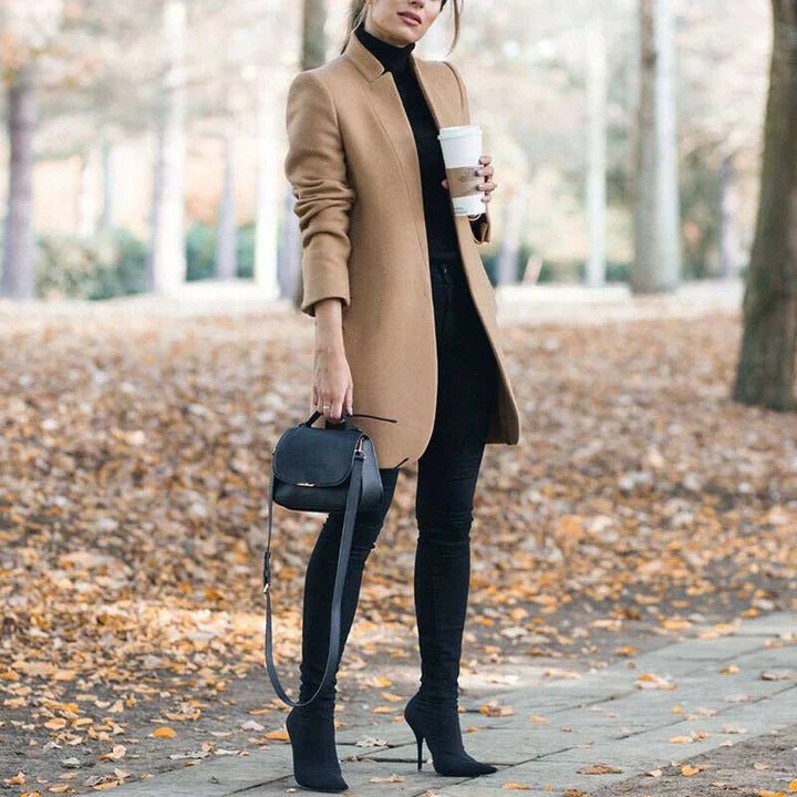 Elegante Damenjacke Modern Schwarz