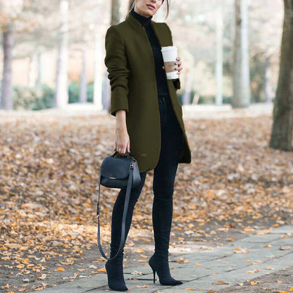Elegante Damenjacke Modern Schwarz