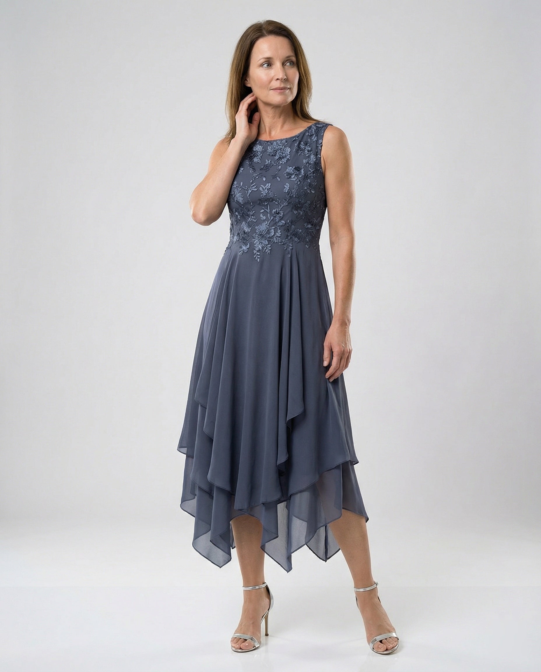 Damen Sommerkleid Elegantes Leichtes Kleid Frauen - BerlinGlamour