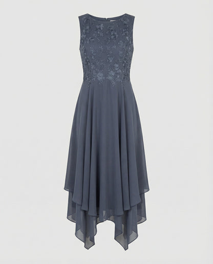 Damen Sommerkleid Elegantes Leichtes Kleid Frauen