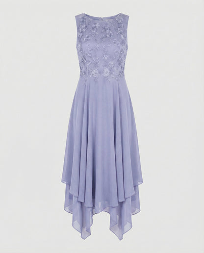 Damen Sommerkleid Elegantes Leichtes Kleid Frauen