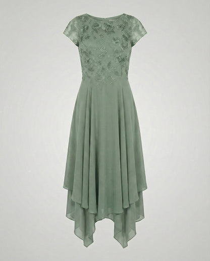 Damen Sommerkleid Elegantes Leichtes Kleid Frauen