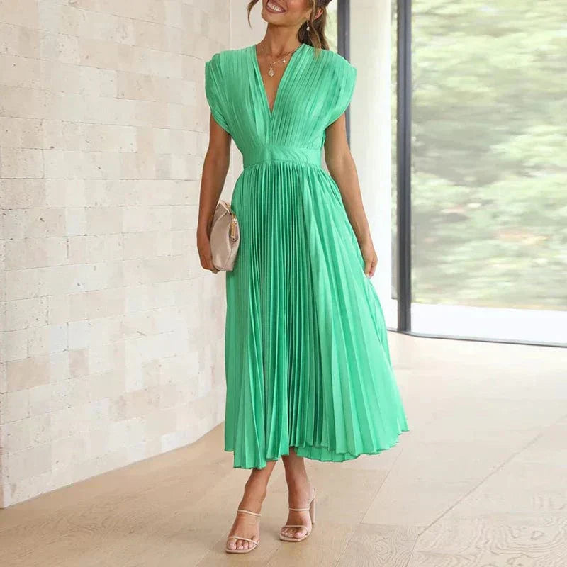 Elegantes Midikleid Damen Chique Kurz