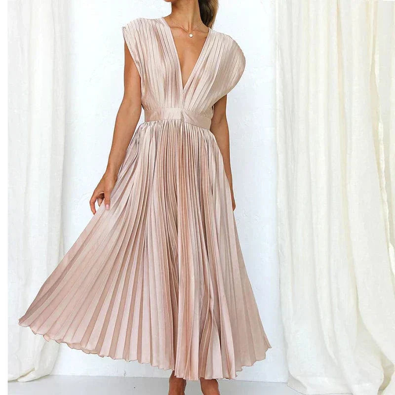 Elegantes Midikleid Damen Chique Kurz