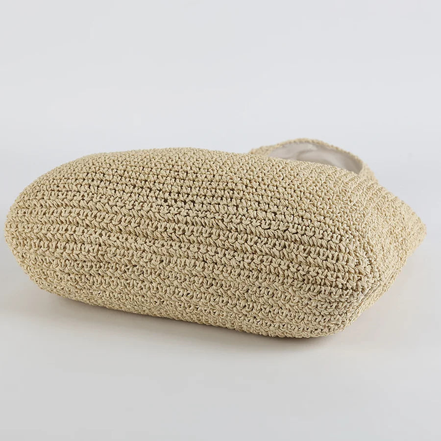 Strandtasche Elegante Stroh Handtasche Sommer
