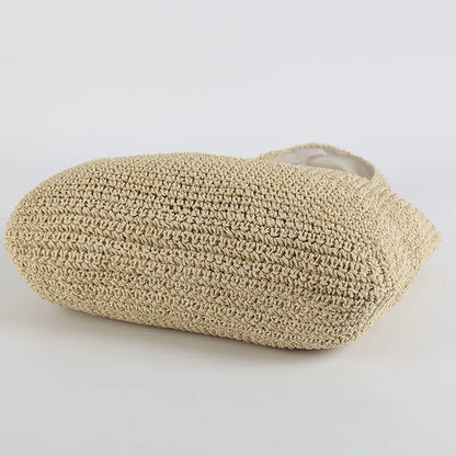Strandtasche Elegante Stroh Handtasche Sommer