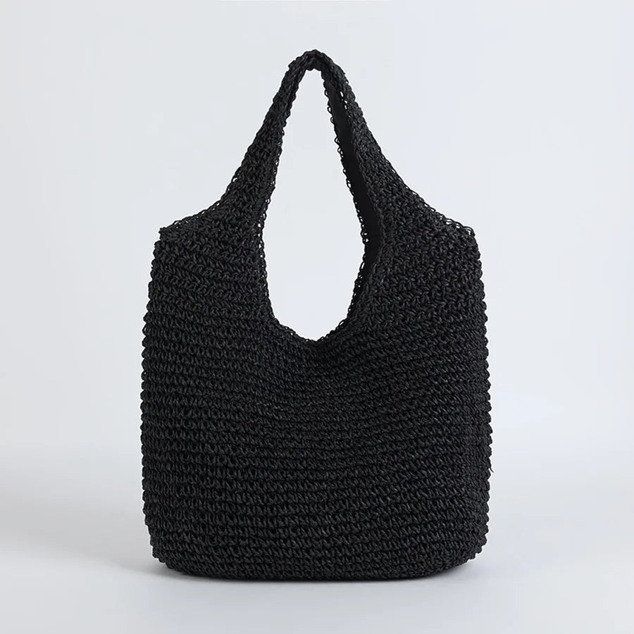 Strandtasche Elegante Stroh Handtasche Sommer