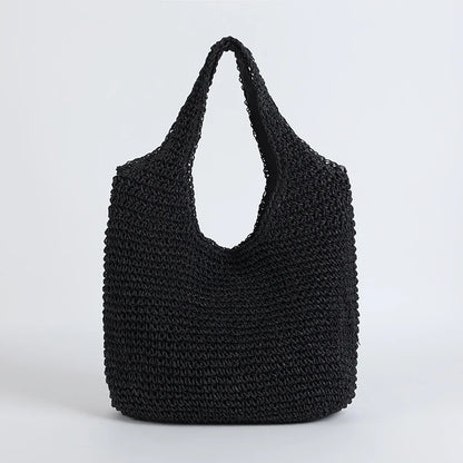 Strandtasche Elegante Stroh Handtasche Sommer