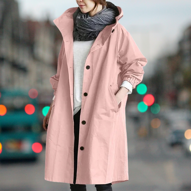 Wasserdichter Trenchcoat Warm Damen