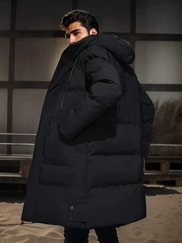 Herren Parka Wasserdicht Elegante Winterjacke