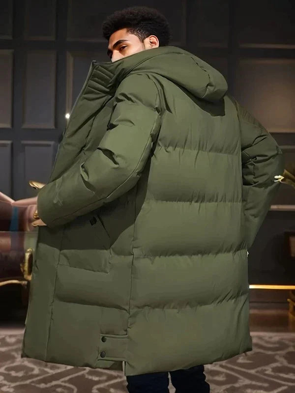 Herren Parka Wasserdicht Elegante Winterjacke