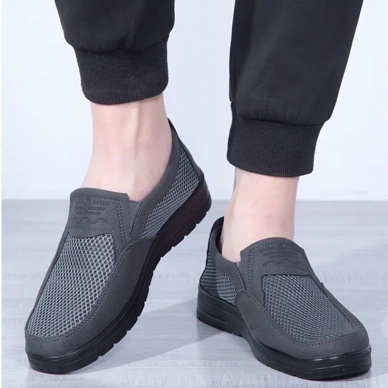 Sommer Schuhe Herren Atmungsaktiv Komfortabel