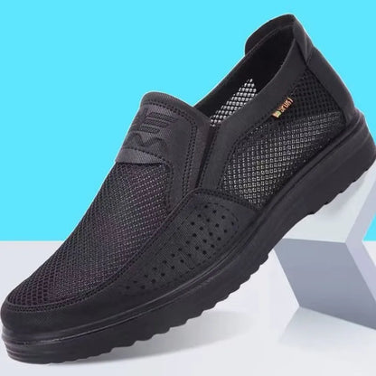 Leder Loafer Herren Atmungsaktiv Bequem