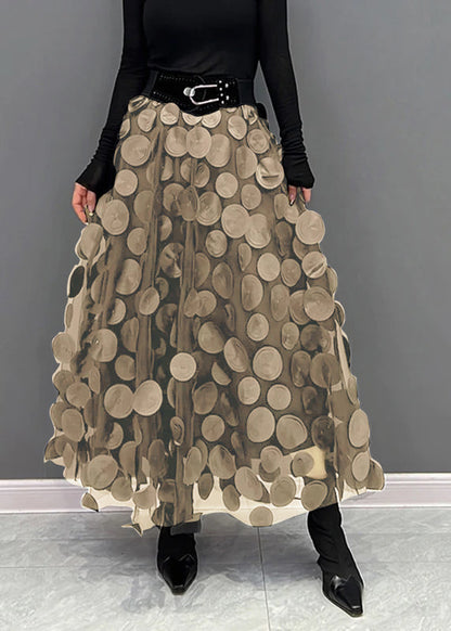 Damen Rock Tüll Polka Dot Rock Frauen Mode Berlin