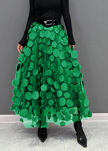 Damen Rock Tüll Polka Dot Rock Frauen Mode Berlin