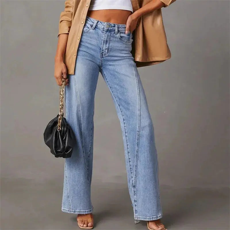 Elegante Damen Schlaghosen Modern - BerlinGlamour