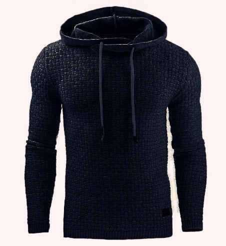 Herren Kapuzenpullover Strukturiert Modern Bequem